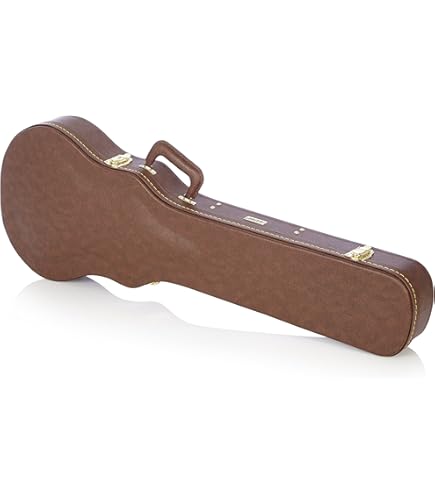 Amazon.com: Gator Cases Deluxe Wood Hard-Shell Case for Les Paul
