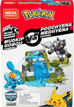 Mega Brands Pok Mudkip Vs Poochyena