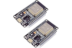 Kidsrobot ESP-WROOM-32 Board for ESP32 Development, USB Type-C, WLAN WiFi + Bluetooth Dual Core Microcontroller for Arduino I