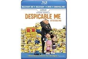 Despicable Me 3D - Détestable moi [Blu-ray 3D + Blu-ray + DVD + UltraViolet]