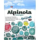 Alpinola Lozenges, Menthol, 20 Herbs and Vitamin C, Sugar Free Stevia, 17 Count