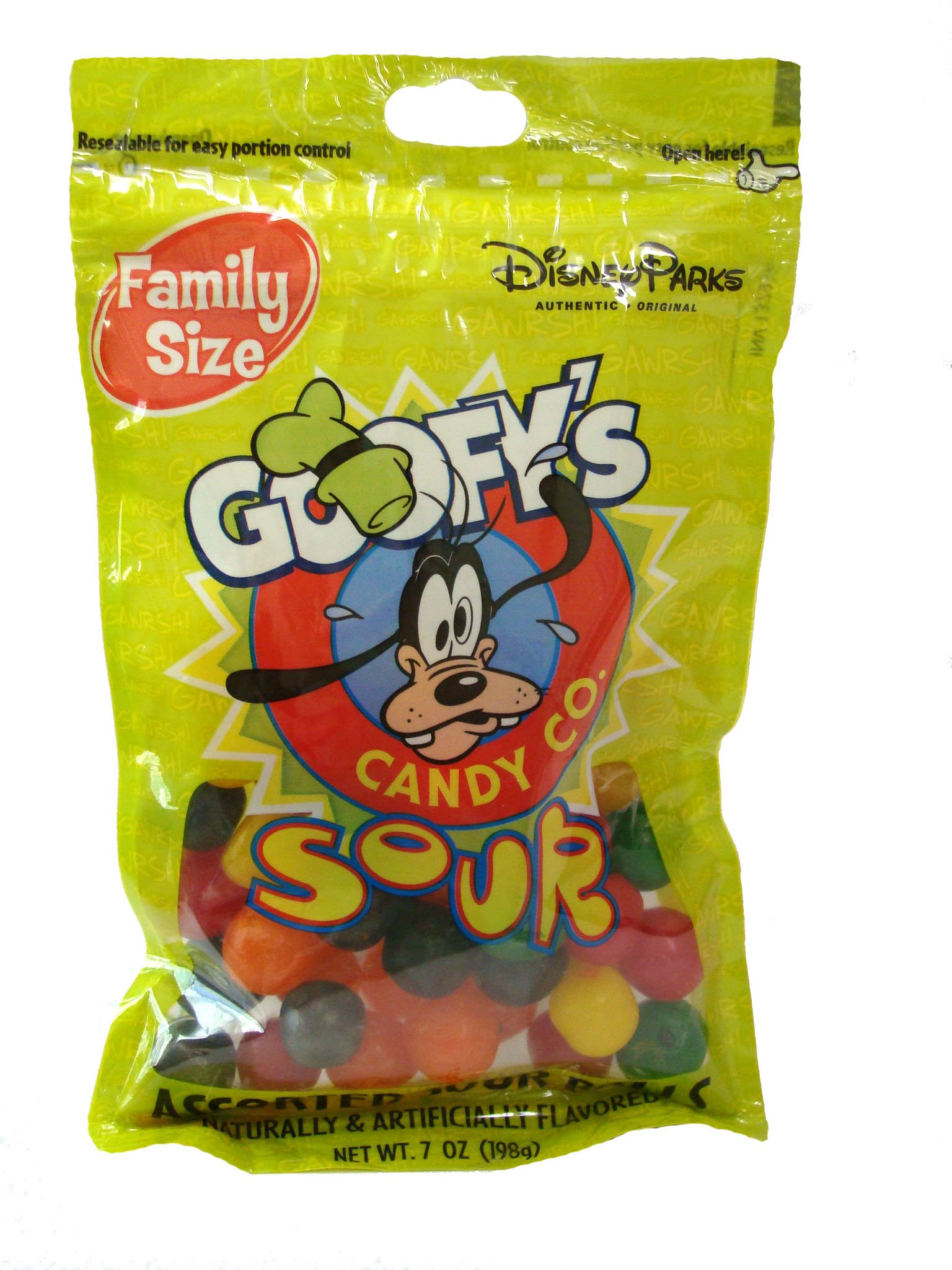 Disney Goofy's Candy Company Mickey Mouse Character Gummies 6oz Bag Grocery