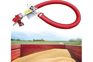 1500W Heavy-Duty Electric Screw Conveyor - Portable Powder Feeder for Grains, Cement & Sand - Efficient Transfer Machine for 