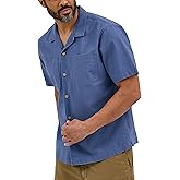 Wrangler Authentics Mens Men's Short Sleeve Camp Shirt
