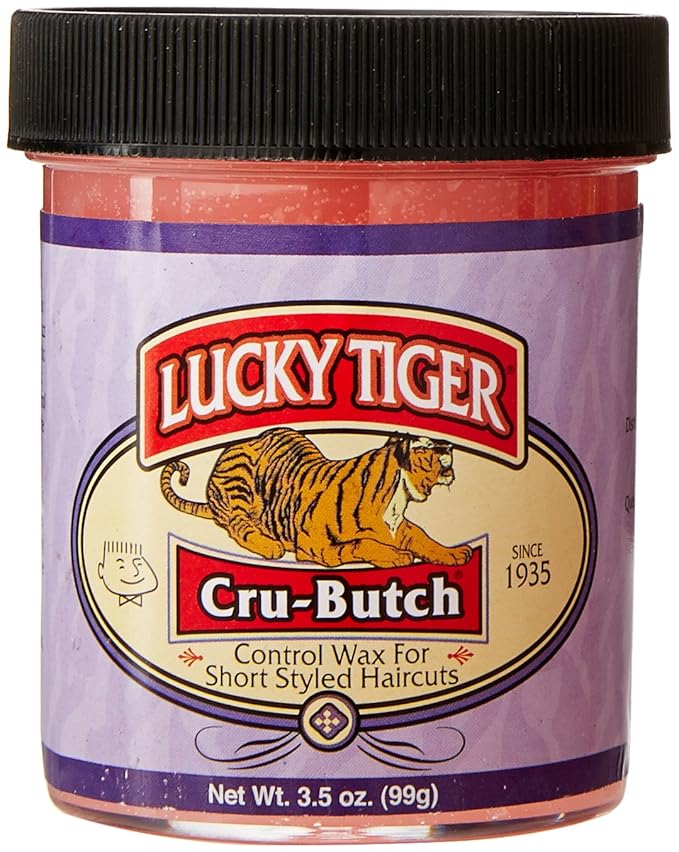 Amazon Com Lucky Tiger Cru Butch Control Wax 3 5oz Hair Care
