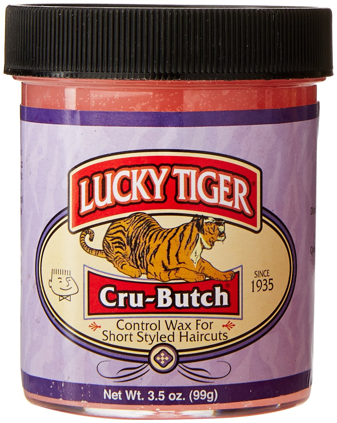 Lucky Tiger Cru Butch and Control Wax, 3.5 Ounce