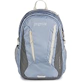 JanSport 32L Agave Hiking Backpack - 15 In Laptop, Grounded Grey | Daypack with Universal 3L Hydration System or 15 Inch Laptop Sleeve, Ideal for Hiking and Traveling