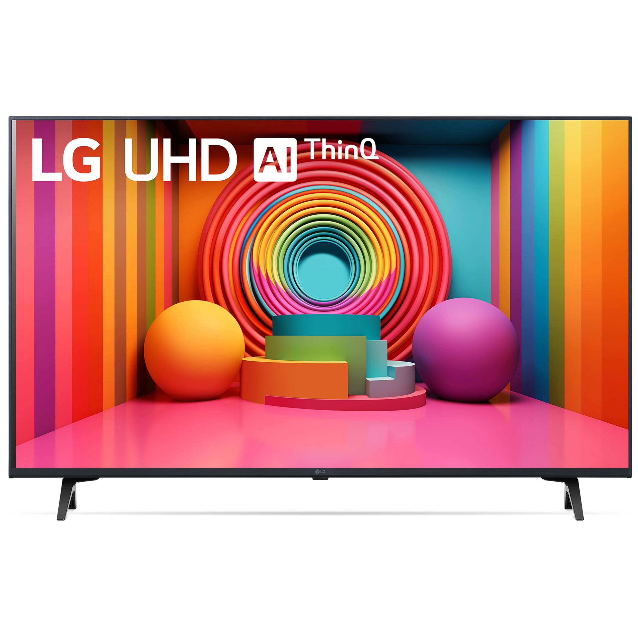 Photo 1 of LG 43-Inch Class UT75 Series LED Smart TV 4K Processor Flat Screen with AI-Powered with Alexa Built-in 43UT7590PUA 2024 Model - (Renewed)