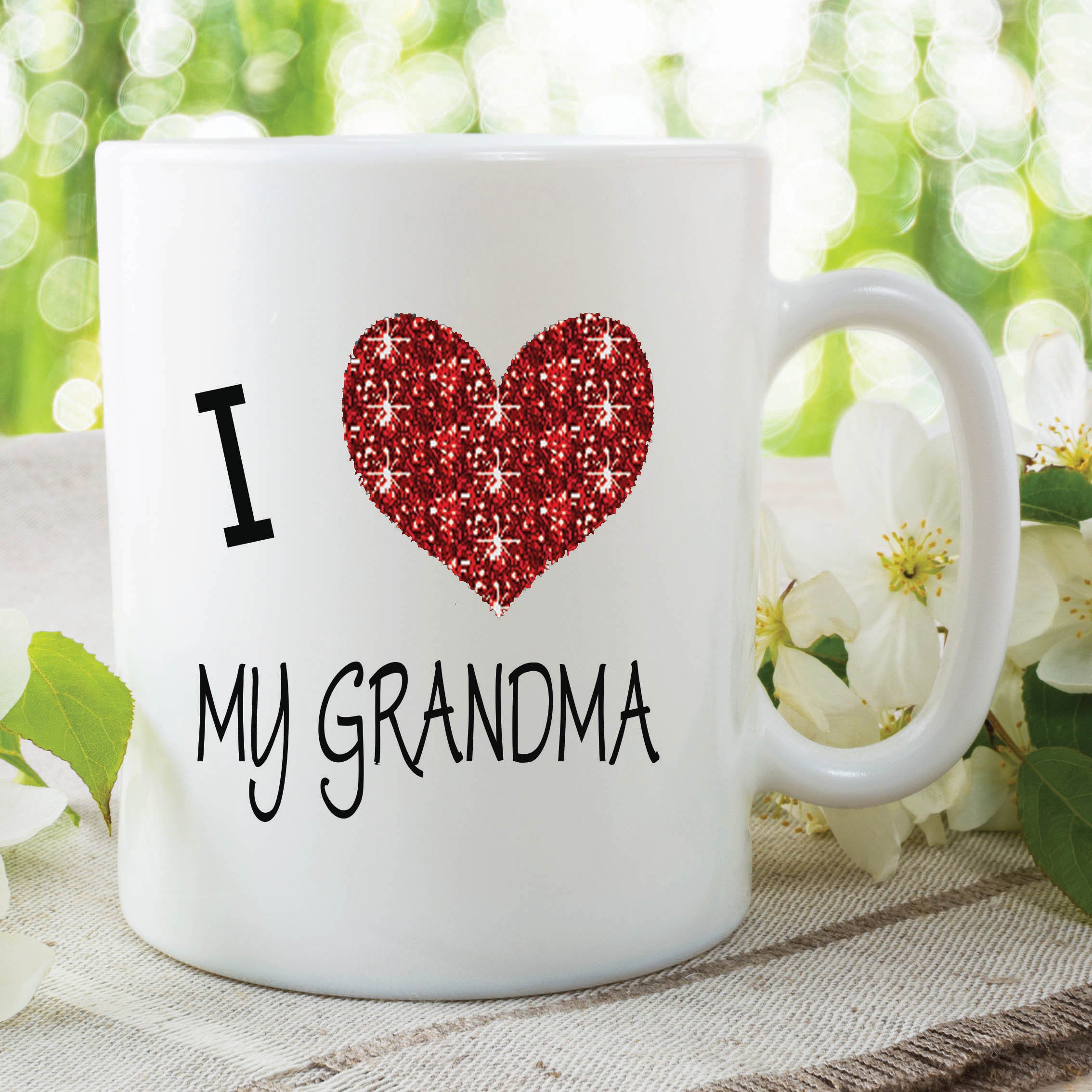 Love My Grandma Kids Novelty Mug Coffee Cup Mother's Day Birthday Gift WSDMUG305