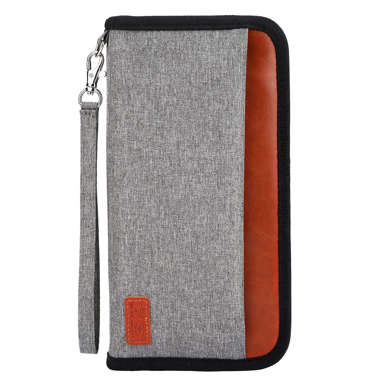 Travel Passport Wallet,RFID Blocking Family Passport Holder,Waterproof