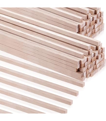 Amazon.com: Bass Wood 3/16 X 3/8 x 24 (10) BWS3357 - Quantity is