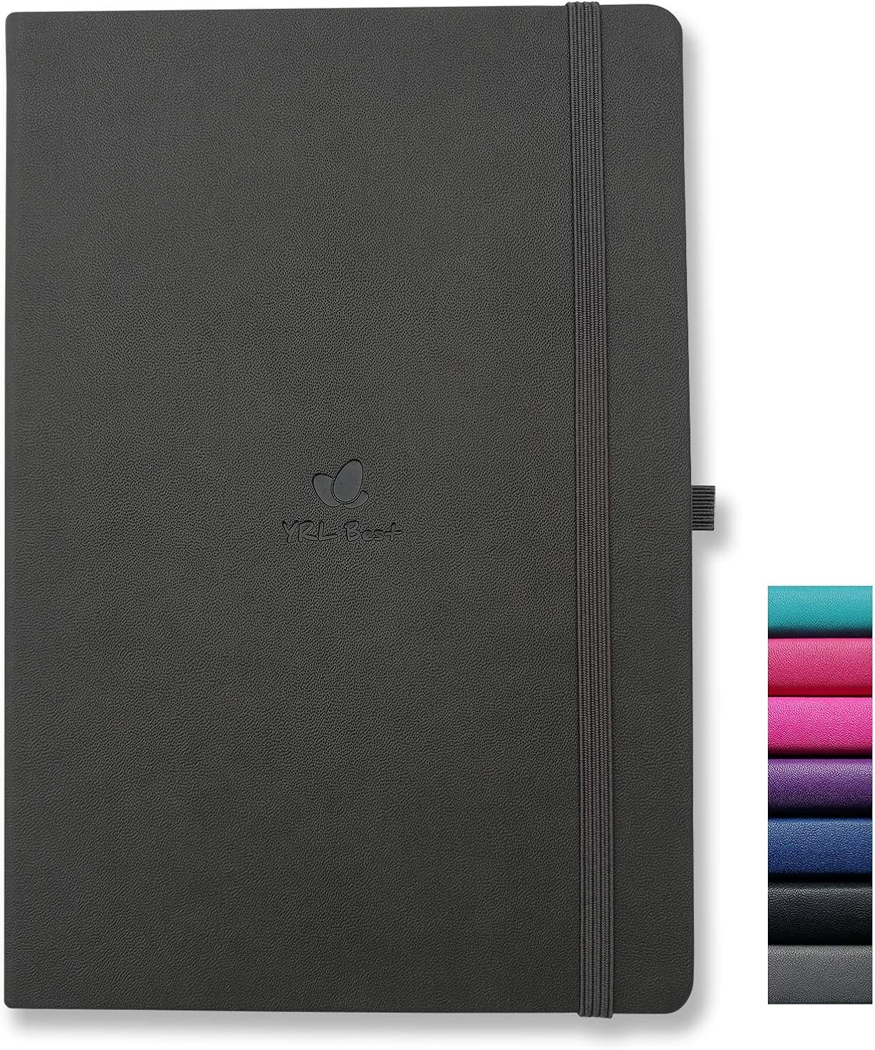 YRL Best A5 Hardcover Notebook Journal with Pen Loop