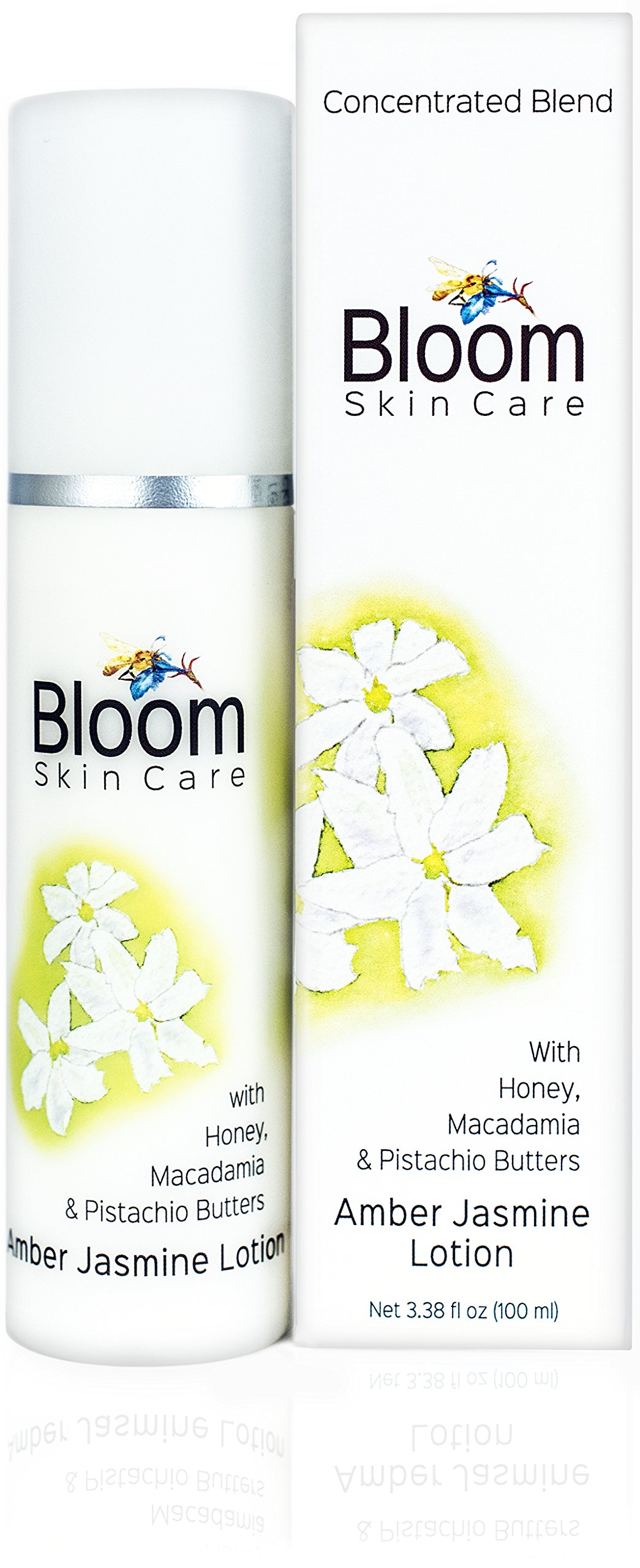Bloom Skin Care Hand and Body Lotion Green Tea 3.38 oz