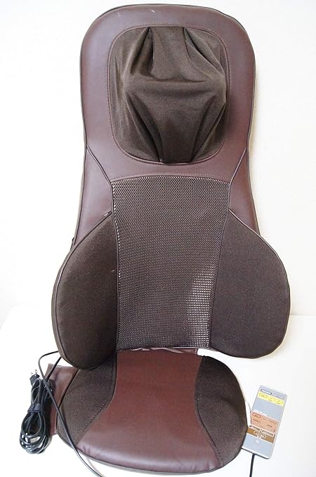 Amazon Co Jp ライフフィット 家庭用本格派 シートマッサージャー プレミアムブラウン Fm003 ドラッグストア