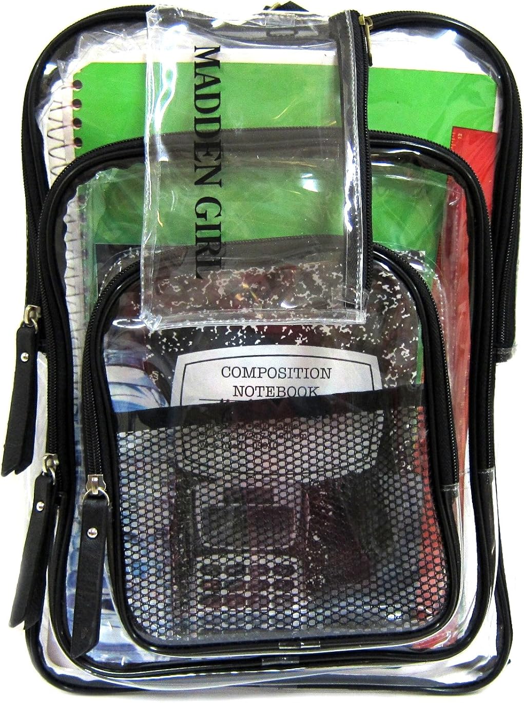 madden girl clear backpack