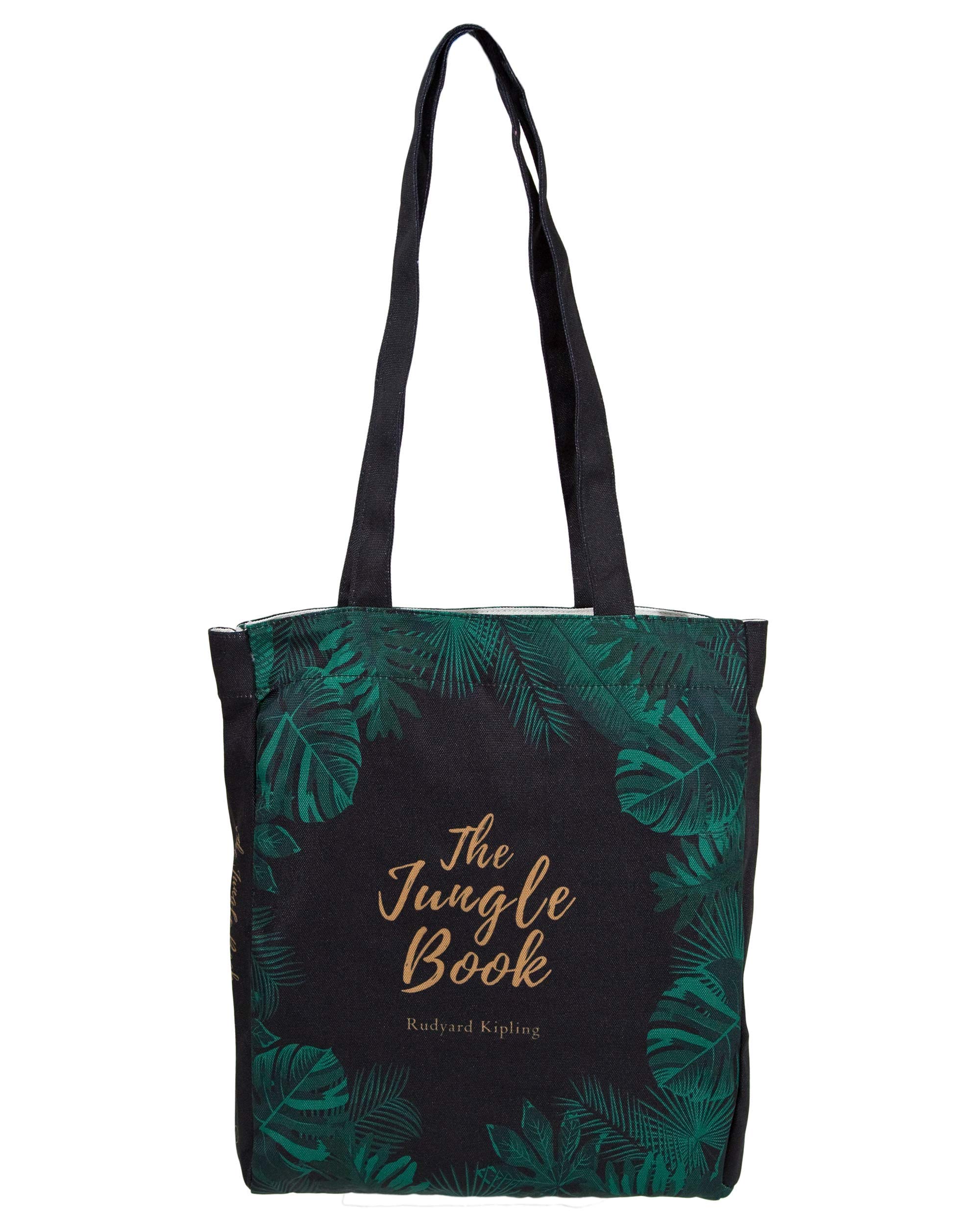 Well Read Jungle Book - Book Themed Tote Bag for Book Lovers - Ideal Literary Gifts for Book Club, Readers, Authors & Bookworms - Reusable Shoulder Bag Company