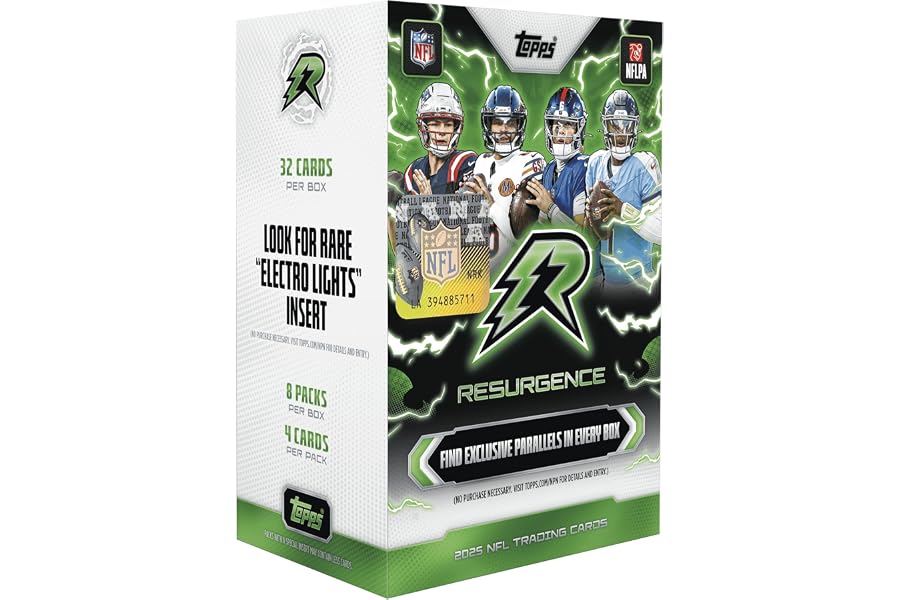 2025 Topps Resurgence Football - Factory Sealed - Value Box