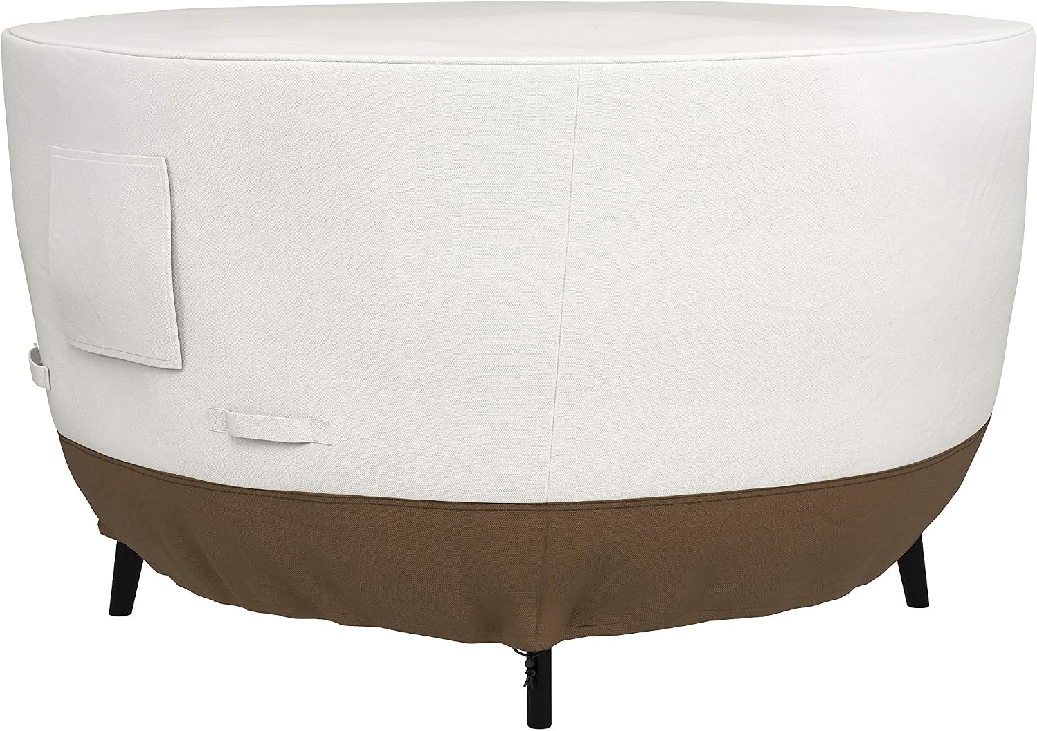 Amazon Com Amazonbasics Round Dining Table Outdoor Patio Furniture Cover 48 Inch Garden Outdoor