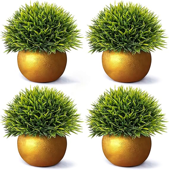 Vangold Künstliche Pflanzen Kunstpflanze Kleine Gefälschte Pflanzen mit