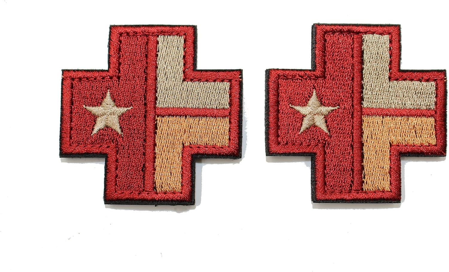 EJG 2pcs Velcro Patches Tactical Funny Military Path with