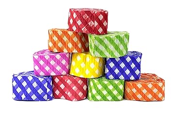 Days Off Crepe Paper Streamer Ribbon Decorations For Birthday