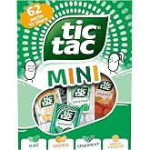 Tic Tac Mini Mints, Variety Share Pack 62 Pack, 211g, Orange Peppermint Spearmint Peach-Passion flavours