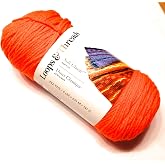Loops &amp; Threads Soft Classic Neon Yarn, 252 Yards, 5 Ounces, Neon Orange