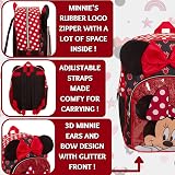 Disney Minnie Mouse Girls Backpack Kids Luxury School Bag Nursery Rucksack view 5