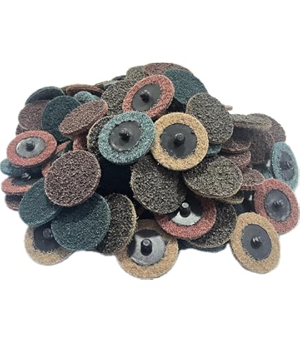 50Pcs 2 Inch Quick Change Sanding Discs, Maroon Roll Jamaica - View #4