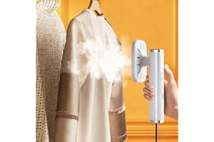 2 In 1 Dry And Wet Ironing Machine, USB Port Foldable Portable Ironing Machine, 180°Rotatable Handheld & Mini Steam Iron, For