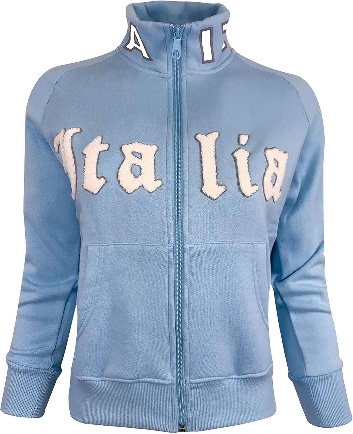 Italia Women's Jacket (Fitted Jacket) Italy Soccer Womens Track jacket