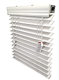 US Window And Floor 2 Inch Faux Wood Blind White