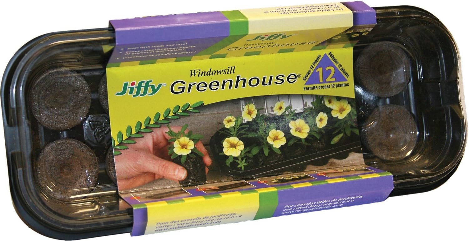 Jiffy Products J312 Jiffy Pellet Greenhouse Garden & Outdoor