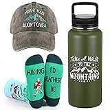 Mumucove 3 Pcs Hiking Gifts Hiking Hat 32oz Hiking