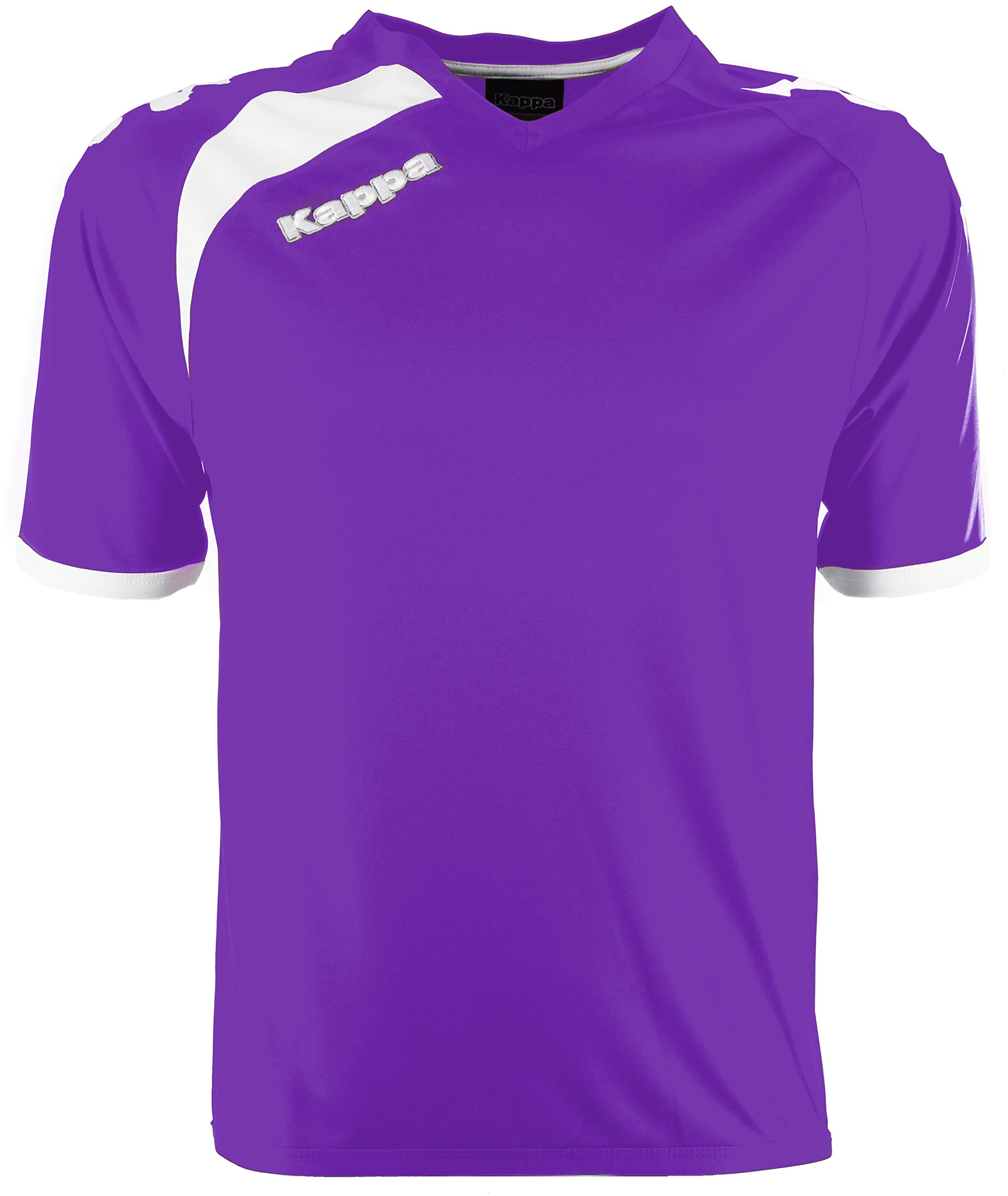 Kappa Pavie SS Shirt Football Unisex Adults, 302DRD0_XBQ-12Y, Purple, 10Y/12Y
