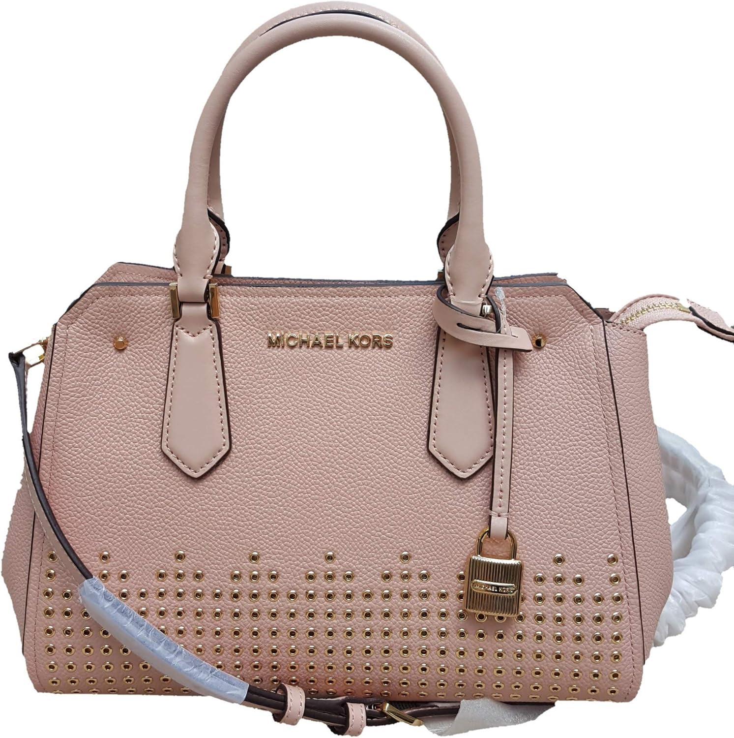 pink michael kors purse crossbody