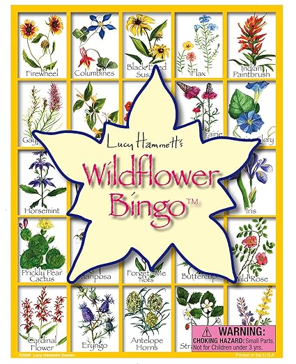 Wildflower Bingo Game