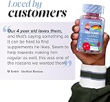 Novomins Kids Probiotic Gummies 2 Billion 30 Count Vitamin D Calcium 1 Month view 8
