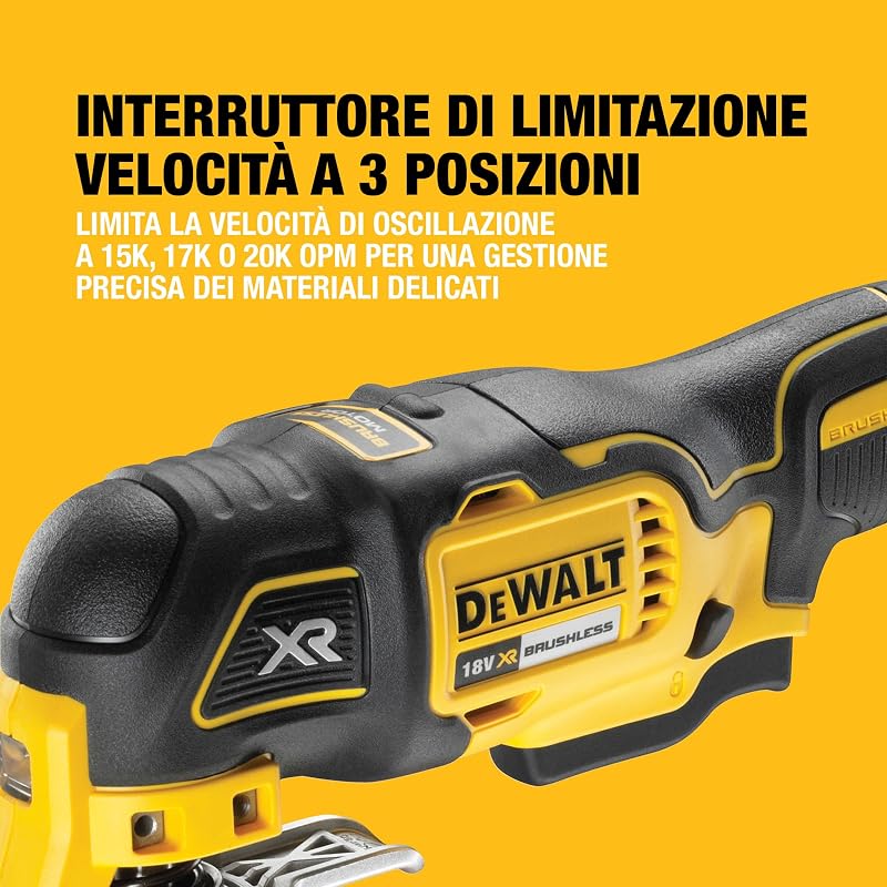 Utensile multifunzione 18V Motore BRUSHLESS, DCS356NT-XJ