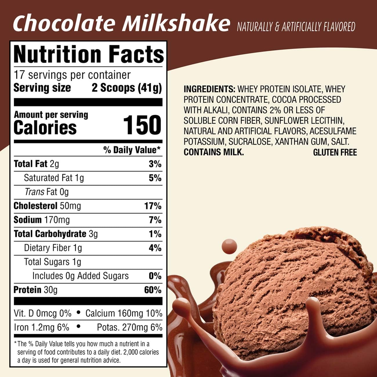 Premier Protein Whey Protein Powder, Chocolate, 17 Servings, 24.5 Ounce: Health & Personal Care