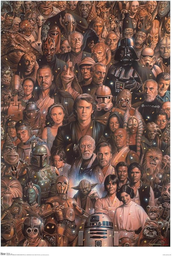 star wars wall posters