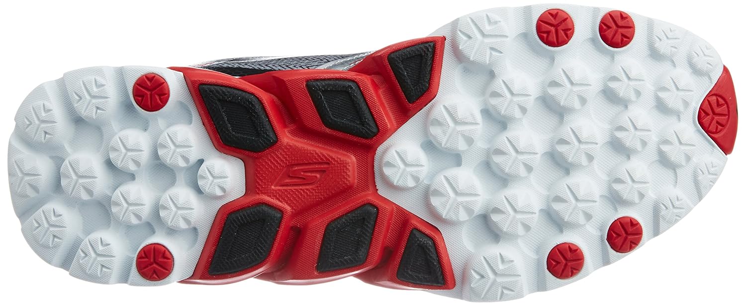 skechers go run 4 mens red
