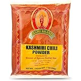 Laxmi Brand Kashmiri Chili Powder, Authentic Indian Spice, Made Fresh, Made Pure, Product of India (7oz)