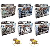 Pathfinder Bundle of All 6 Adventure Card Game Rise of The Runelords Expansion Decks Plus 2 Treasure Chest Buttons