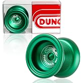 Duncan Toys Roadrunner Aluminum Unresponsive Yo-Yo, Green | Expert-Level Precision Aluminum, Concave Bearing, Wide Shape, 64.8g, For Advanced String Tricks