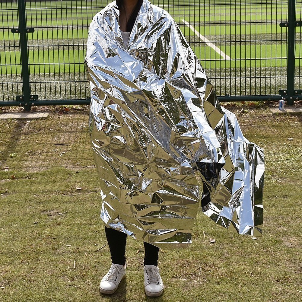 Science Purchase 73MYLARPK20 Emergency Mylar Thermal Blankets, 54" x 84" (Pack of 20): Industrial & Scientific