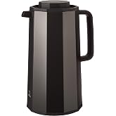 Zojirushi AH-EAE10BA Glass Vacuum Carafe, 1.0 Liter, Black