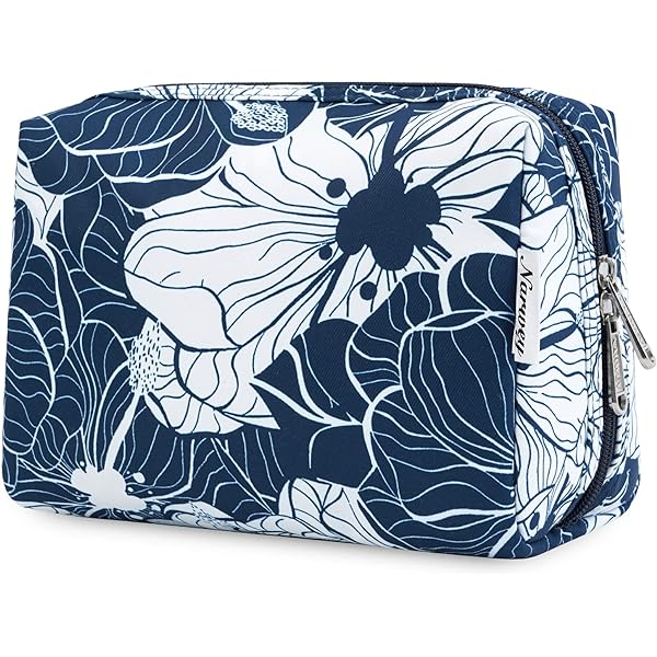BBORGDC Kosmetiktasche – Zebramuster, Gelb, Zylinderförmig, Wasserabweisend, Mit Griff, Für Handtasche & Reise