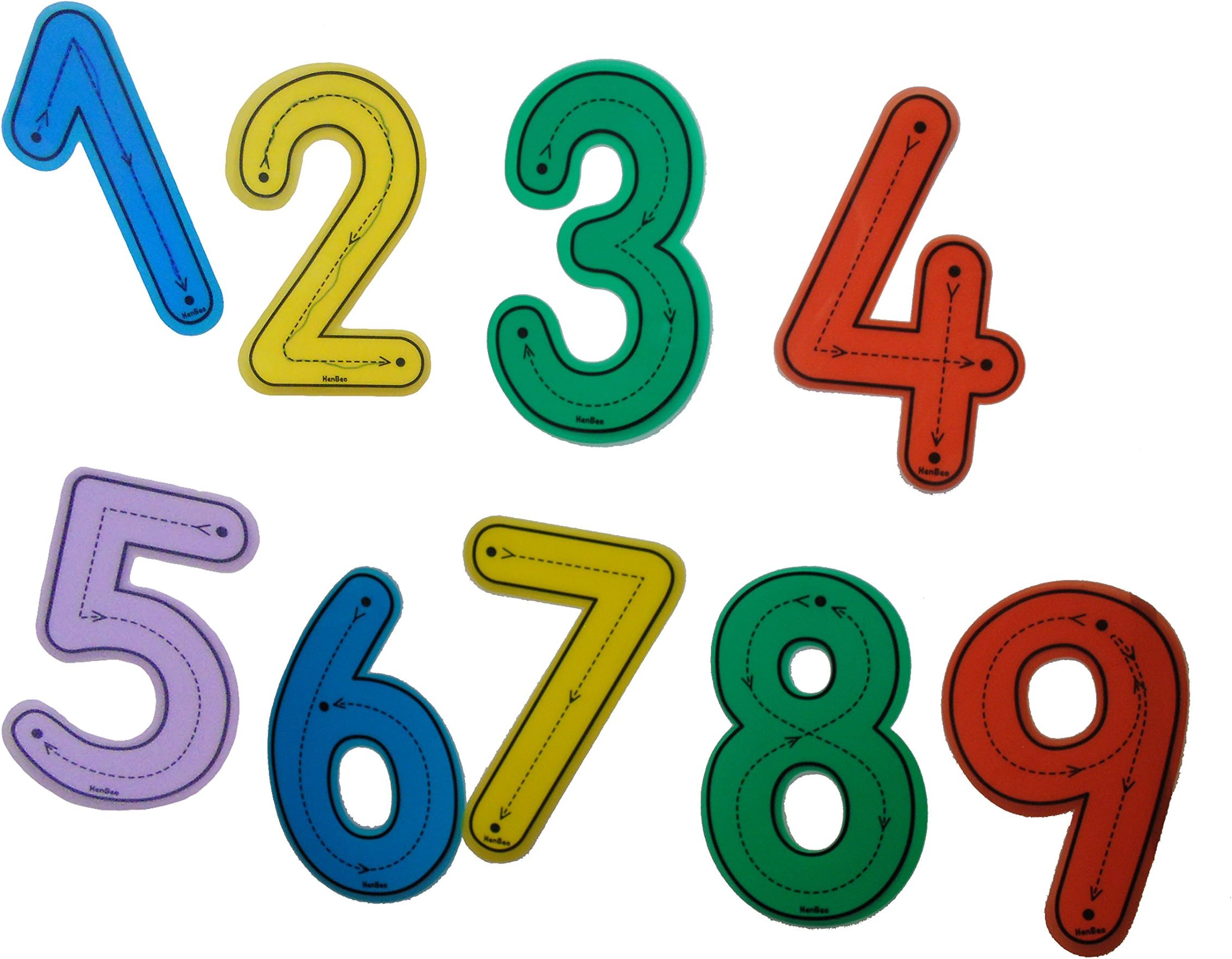 HenBea 985 Numbers for Tracing (10-Piece)