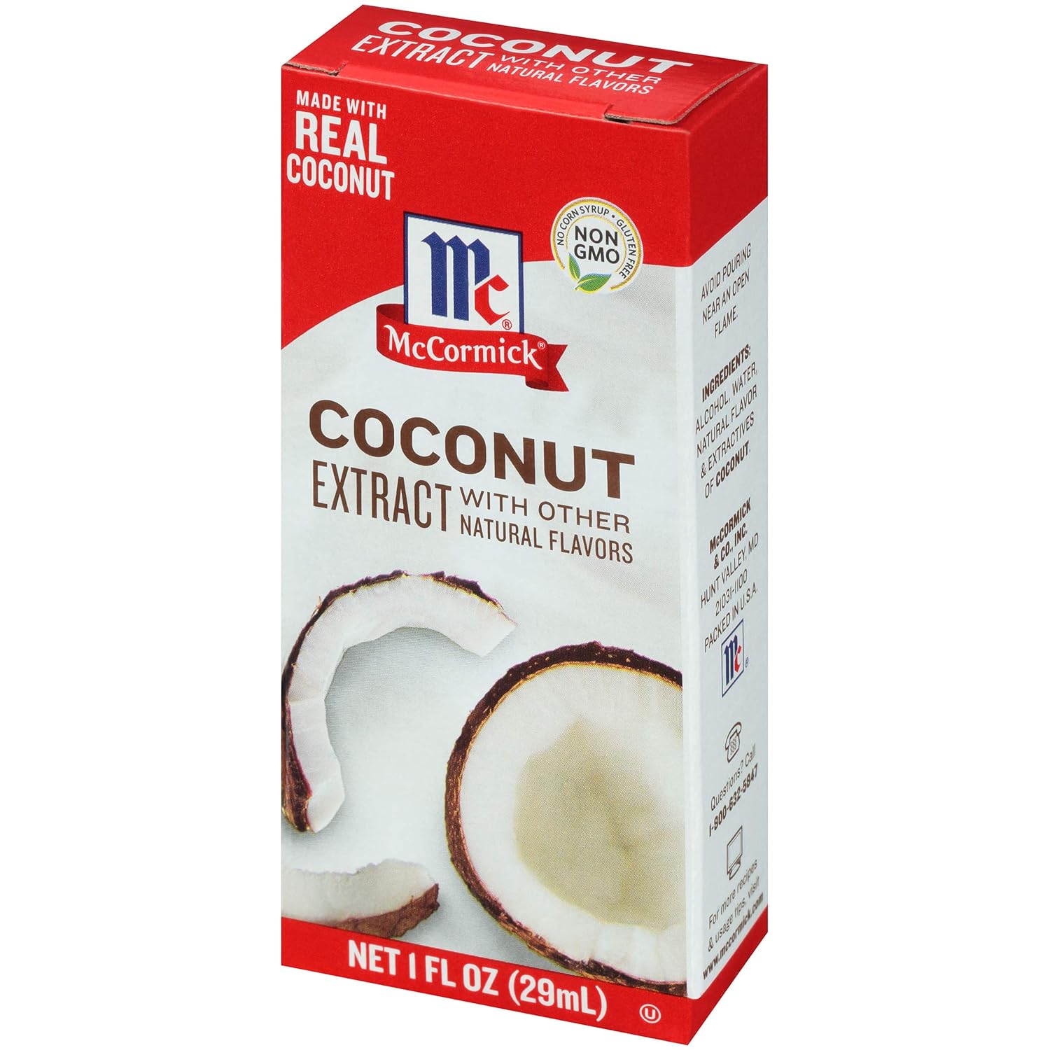 McCormick Coconut Extract With Other Natural Flavors, 1 fl